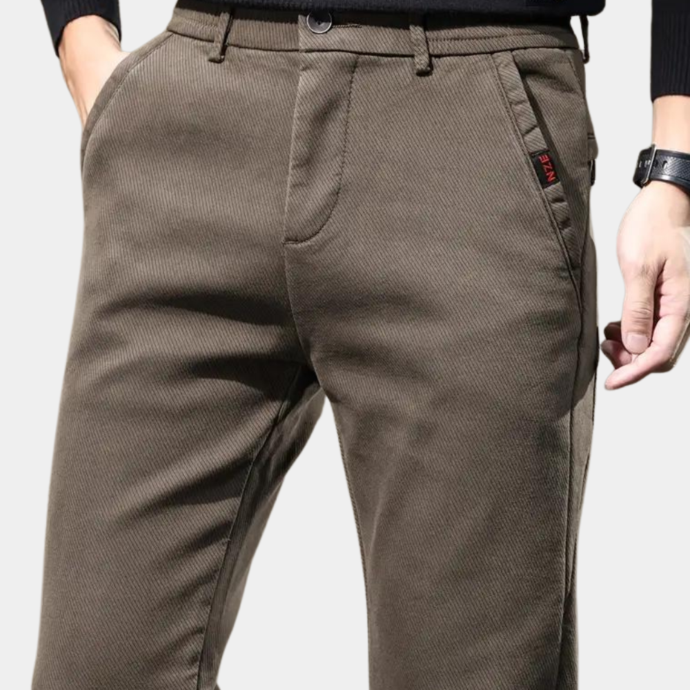 Adalgiso - Semi-Formele Skinny Broek voor Elke Zomerse Gelegenheid